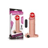 Lovetoy X Tender Vibrating Sleeve 5 Cm Dolgulu Kısa Realistik Penis Kılıfı