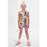 LOVETTI Cutouts Foliage Kız Çocuk Desenli Kolsuz Tişört