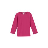 LOVETTI Fuşya Basic Çıtçıtlı Uzun Kollu Bebek Tişört