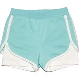 Lovetti Kız Çocuk 2 Iplik Ikili Şort - Mint - Ekru - 1 Yaş