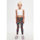 Lovetti Kız Çocuk Brave & Happy Desen Tayt - Desenli - 11 Yaş