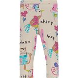 Lovetti Kız Çocuk Chirping Animals Desen Kapri - Bej - 9 Yaş