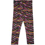Lovetti Kız Çocuk Colorful Waves Desen Tayt - 9 Yaş - Desenli