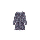 LOVETTI Kız Çocuk Cottage Garden Desen Uzun Kol Elbise