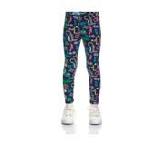 Lovetti Kız Çocuk Cutouts Animal Desen Tayt 8809 Çok Renkli