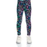 Lovetti Kız Çocuk Cutouts Animal Desen Tayt - Desenli - 6 Yaş