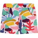 Lovetti Kız Çocuk Cutouts Foliage Desen Cepli Şort - Desenli - 1 Yaş