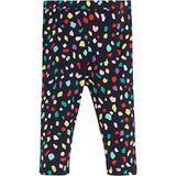 Lovetti Kız Çocuk Cutouts Shape Desen Kapri - Desenli - 10 Yaş