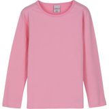 Lovetti Kız Çocuk Düz Basıc Likralı Uzun Kol Tişört - 13 Yaş - Pembe