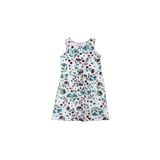 Lovetti Kız Çocuk Fairy Garden Desen Kolsuz Elbise - 1 Yaş - Desenli