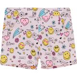 Lovetti Kız Çocuk Friendly Smile Desen Cepli Şort - Desenli - 12 Yaş