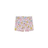 Lovetti Kız Çocuk Friendly Smile Desen Cepli Şort - Desenli - 9 Yaş