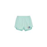 Lovetti Kız Çocuk Iki Iplik Deniz Atı Baskılı Şort - Mint - 1 Yaş