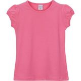 Lovetti Kız Çocuk Kısa Kollu Basıc Tişört - 1 Yaş - Şeker Pembe