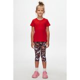 LOVETTI Kız Çocuk Lazy Cat Desen Kapri