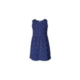 Lovetti Kız Çocuk Little Stars Desen Kolsuz Elbise - 5 Yaş - Açık Lacivert