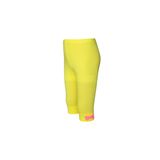 Lovetti Kız Çocuk Renkli Fiyonklu Kapri - Fosforlu Sarı - 8 Yaş