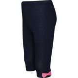 Lovetti Kız Çocuk Renkli Fiyonklu Kapri - Koyu Lacivert - 2 Yaş