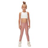 Lovetti, Kız Çocuk Şardonlu Pantolon, Pudra Pembe, 11 Yaş, Şardonlu Ekli Deri Pantalon, 5613P017