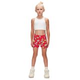 Lovetti Kız Çocuk So Cool Desen Cepli Şort - Desenli - 11 Yaş