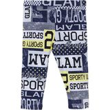 Lovetti Kız Çocuk Sporty Glam Desen Kapri - Desenli - 11 Yaş