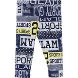 Lovetti Kız Çocuk Sporty Glam Desen Kapri - Desenli - 12 Yaş