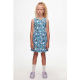 LOVETTI Kız Çocuk Spring Branch Desen Kolsuz Elbise