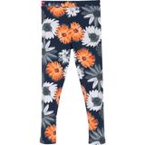 Lovetti Kız Çocuk Stylized Sunflower Desenli Ince Mevsimlik Tayt - 2 Yaş