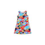 Lovetti Kız Çocuk Sunny Garden Desen Kolsuz Elbise - 3 Yaş - Desenli
