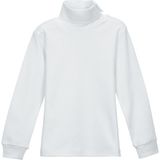 Lovetti Kız Çocuk Tam Balıkçı Uzun Kol Çıtçıtlı Tişört - 1 Yaş - Beyaz