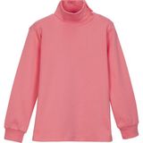 Lovetti Kız Çocuk Tam Balıkçı Uzun Kol Çıtçıtlı Tişört - 1 Yaş - Somon