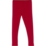 Lovetti Kız Çocuk Tam Boy Düz Basıc Tayt - Açık Kırmızı - 11 Yaş