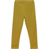Lovetti Kız Çocuk Tam Boy Düz Basıc Tayt - Hardal - 8 Yaş