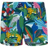 Lovetti Kız Çocuk Tropical Zoo Desen Cepli Şort - Desenli - 11 Yaş