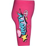 Lovetti Kız Çocuk Unıty Baskılı Bisiklet Şort - Fuşya - 8 Yaş