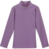 Lovetti Kız Çocuk Yarım Balıkçı Uzun Kol Tişört - 10 Yaş - Lila