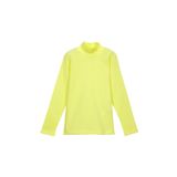 Lovetti Kız Çocuk Yarım Balıkçı Uzun Kol Tişört - 15 Yaş - Açık Sarı