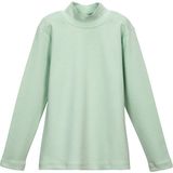 Lovetti Kız Çocuk Yarım Balıkçı Uzun Kol Tişört - 9 Yaş - Soft Yeşil