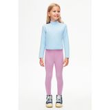 Lovetti Lila Kız Çocuk Yazlık Basic Tayt - 2 Yaş