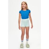 Lovetti Mint Kız Çocuk Cepsiz Basic Şort - 7 Yaş