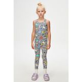 LOVETTI Rainbow Unicorn Kız Çocuk Desenli Kolsuz Tişört