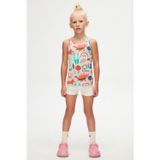 LOVETTI Roaring Animals Kız Çocuk Desenli Kolsuz Tişört
