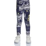 Lovetti Sporty Glam Kız Çocuk Desenli Yazlık Tayt
