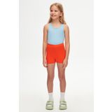 LOVETTI Turuncu Basic Kız Çocuk Dans Şort