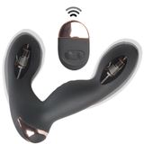 LOVEX® Prostat Vibratörü Rahatlatıcı Titreşimli Masaj Aleti Usb Şarjlı Kablosuz Kumandalı Vibratör