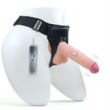 LOVEX® Strap On Penil Protez Penis 20 cm Belden Bağlamalı Dildo & Gerçekçi Ten Dokulu Premium Realistic Vibratör Kadın ve Erkek için Üniseks Giyilebilir Strapon Kemeri Vibrator Kemerli Takma Penisler