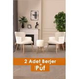 Lovısse Home 3Lu Berjer Set Tekli Koltuk Balkon, Ofis, Bekleme, Guzellik Merkezi, Cay Seti