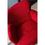 Lovısse Home Kirmizi Teddy Berjer , Salon, Balkon, Ofis, Bekleme, Guzellik Merkezi