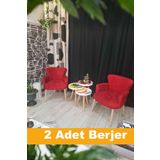 LOVİSSE HOME Nest Buklet Berjer, Ofis, Salon, Güzellik Merkezi, Büro, Misafir, Bekleme Koltuğu,sandalyei puf