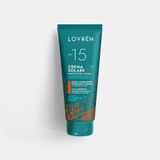 Lovren Solaire Sunscreen Medium Protection Face Body SPF15 100 ml Yüz ve Vücut Güneş Kremi